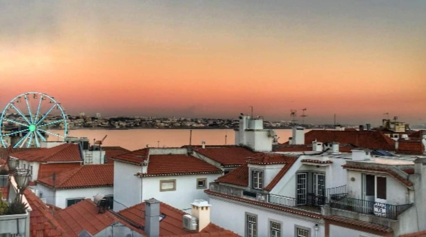 Sea View Wterrace 2 Mins From Beach In Old Town Cascaes Exterior foto